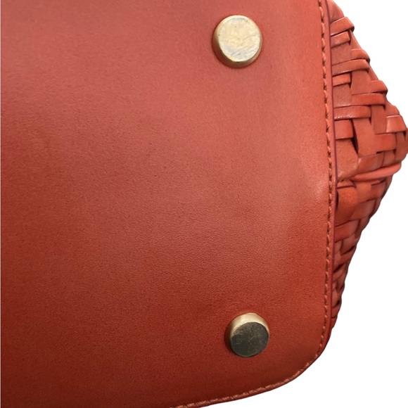 Cole Haan Woven Bag-Terracotta Orange-Amazing & Wonderful Conditon - Picture 12 of 12
